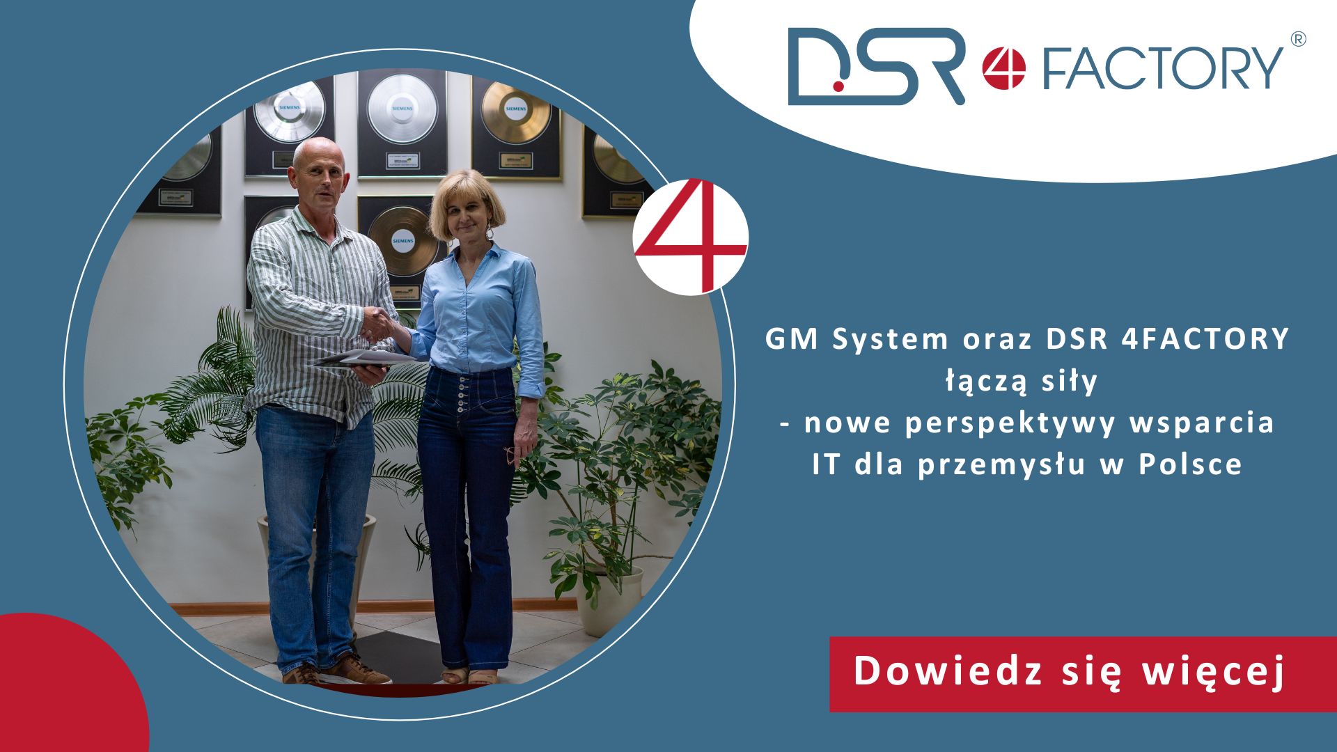 DSR 4FACTORY oraz GM System łączą siły
