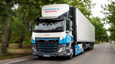 Wodorowe ciężarówki w europejskiej logistyce Toyoty pokonały 80 tys. km