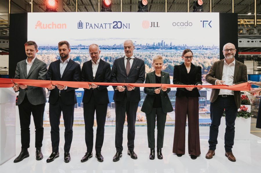 Auchan uruchamia ultranowoczesne centrum dystrybucyjne e-grocery