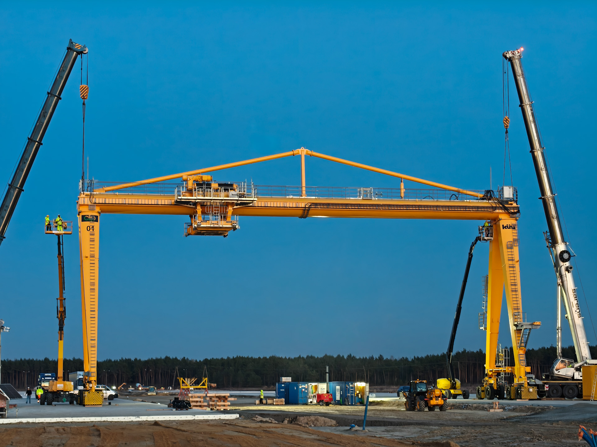 Pierwsza suwnica w East Poland Terminal Mala!