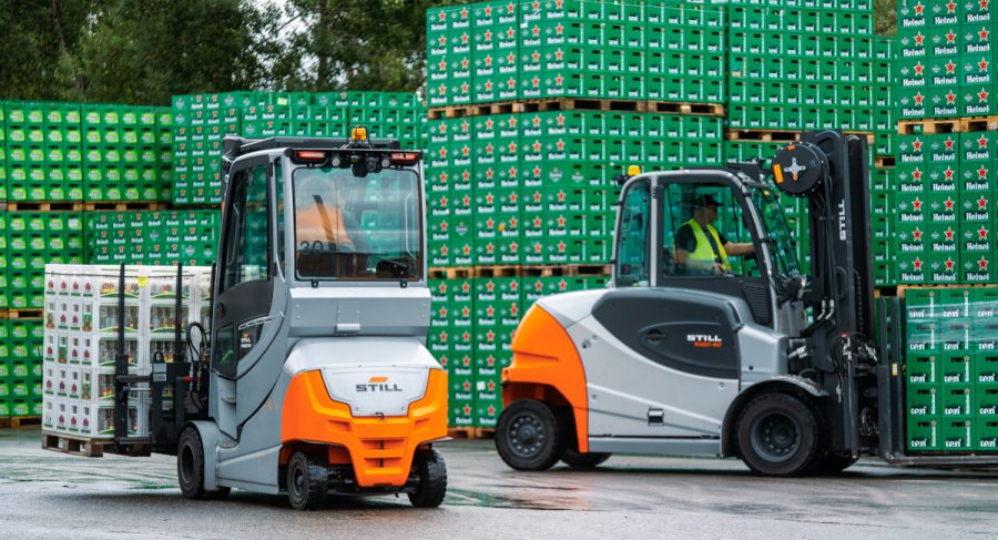 Jak wózki Li-Ion sprawdzają się w magazynie browaru?