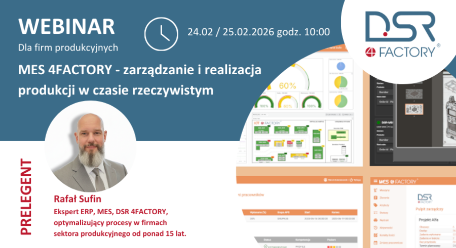 Bezpłatny webinar – zarządzanie i realizacja produkcji w czasie rzeczywistym