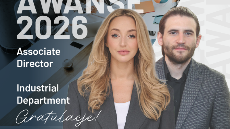 Awanse w dziale powierzchni przemysłowych i logistycznych AXI IMMO