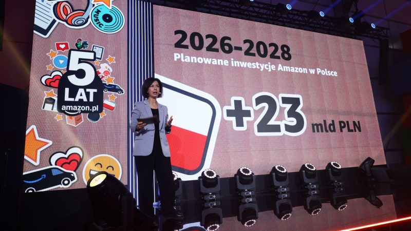 Amazon planuje zainwestować w Polsce ponad 23 miliardy zł