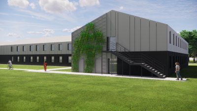 Hotel w ramach parku magazynowego?