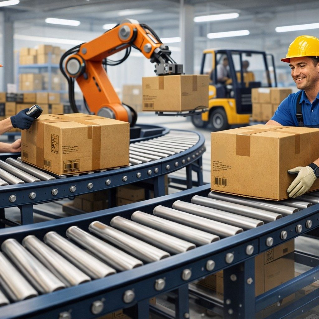 Czy transportery rolkowe przyspieszają transport wewnętrzny?