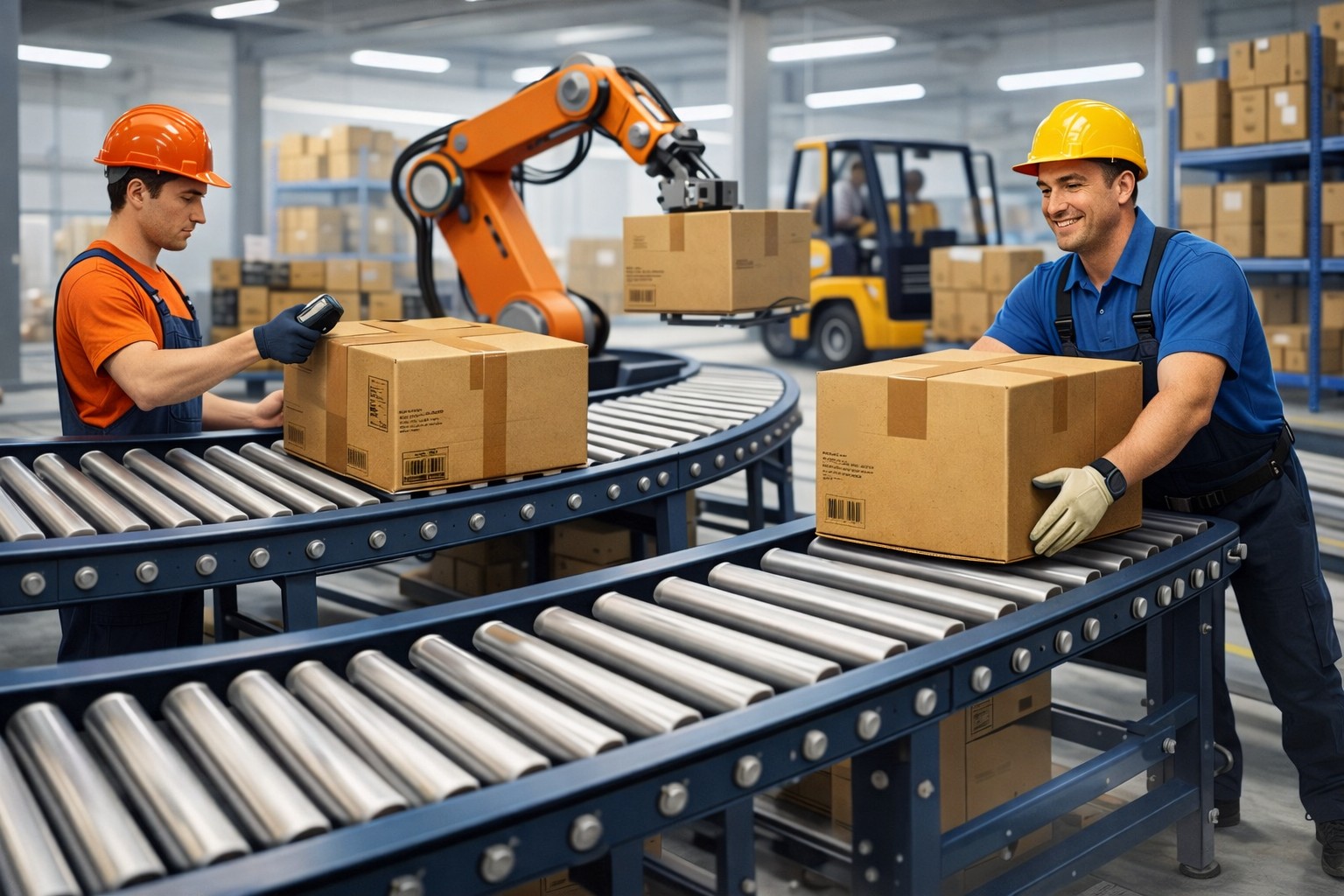 Czy transportery rolkowe przyspieszają transport wewnętrzny?