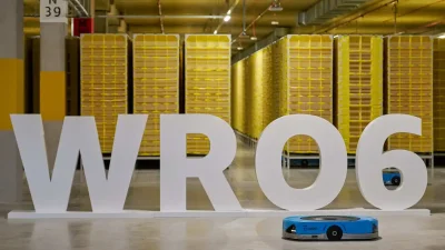 Amazon otworzył zrobotyzowane centrum logistyczne w Dobromierzu