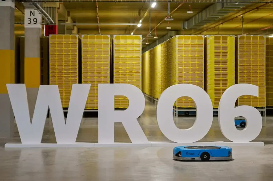 Amazon otworzył zrobotyzowane centrum logistyczne w Dobromierzu
