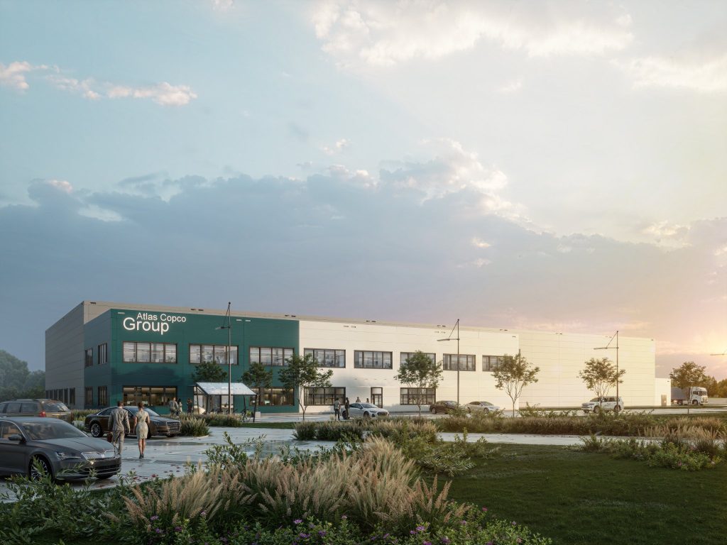 Panattoni zrealizuje fabrykę dla Atlas Copco Group